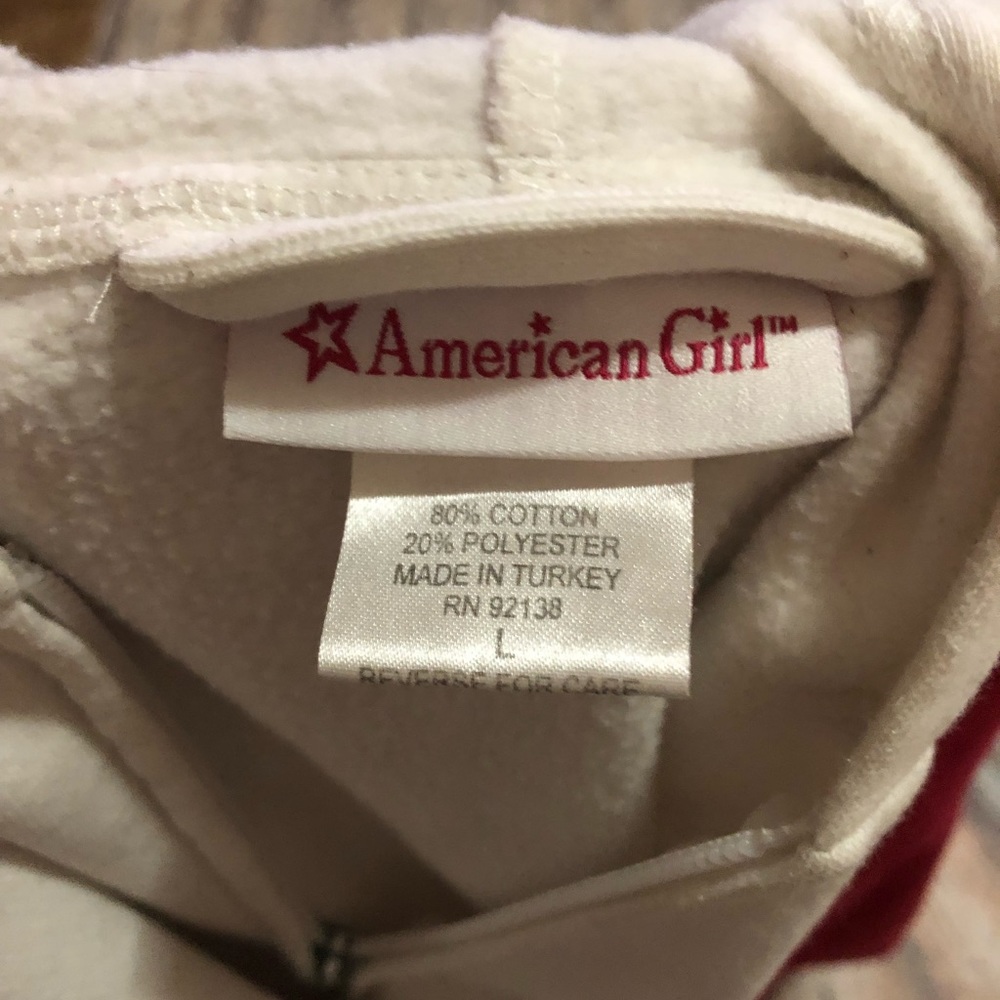 American Girl Full Zip Hoodie - Picture 3 of 3